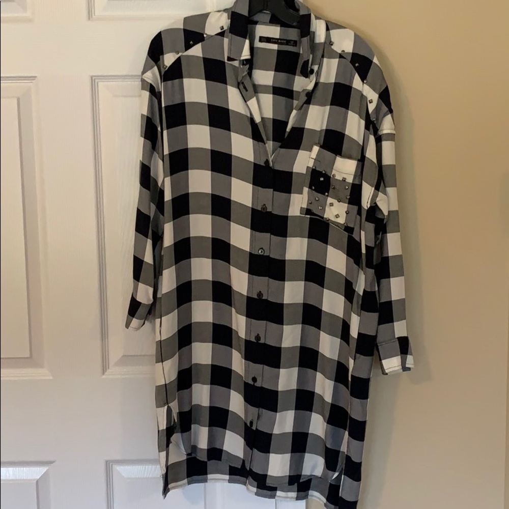 Flannel dress